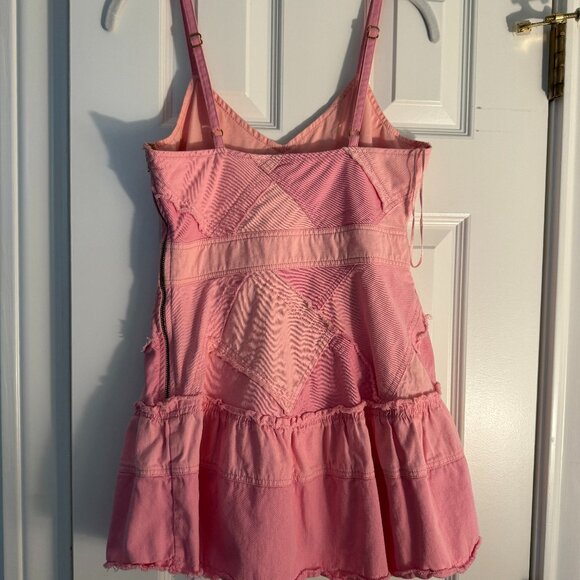 LoveShackFancy Pera Dress in Pastel Pink size 2 - Picture 3 of 4